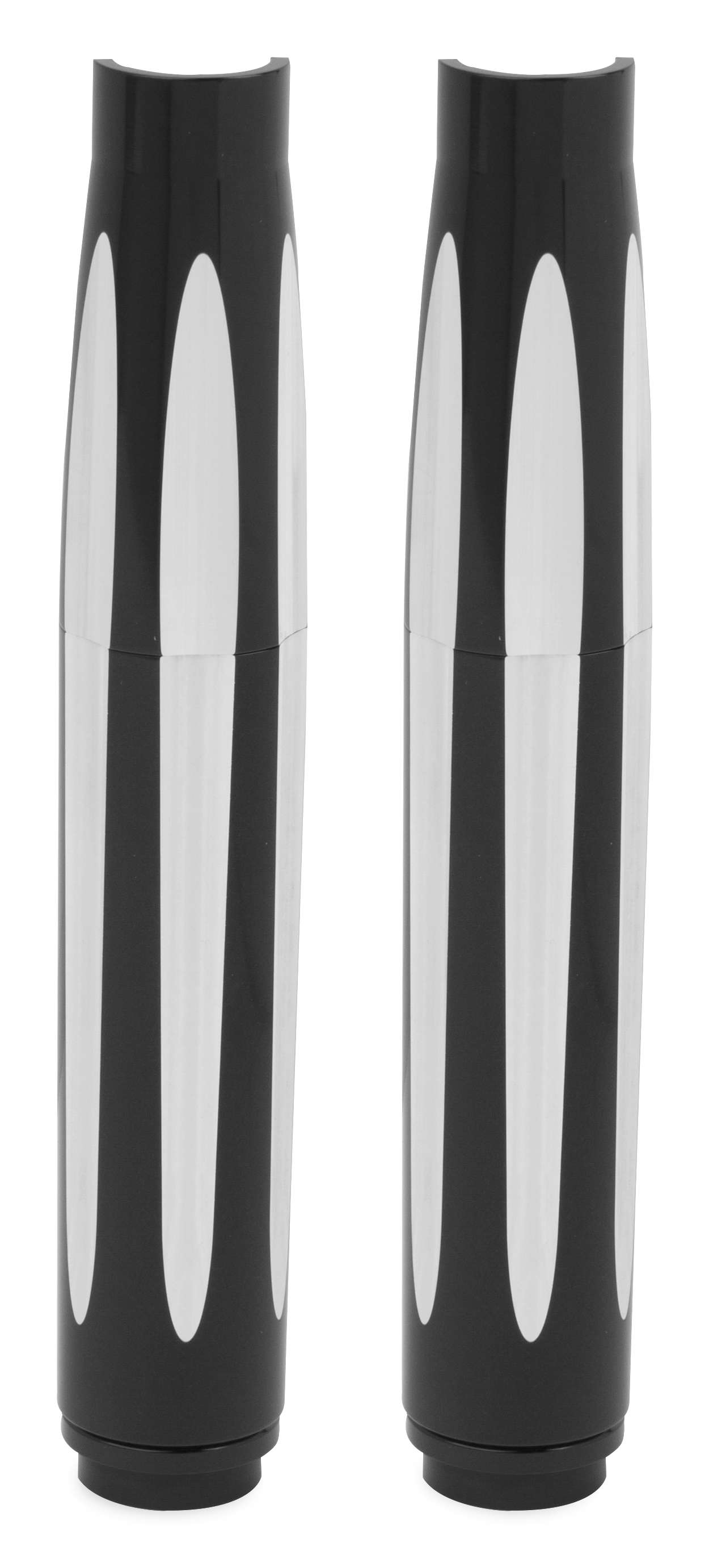 Deep Cut Pushrod Tube Kit - Black