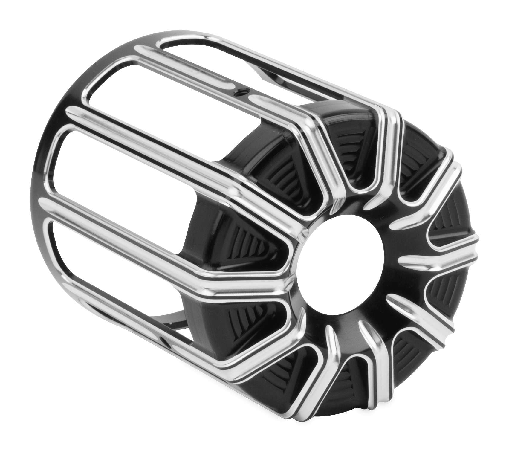 10-Gauge Oil Filter Cover - Black