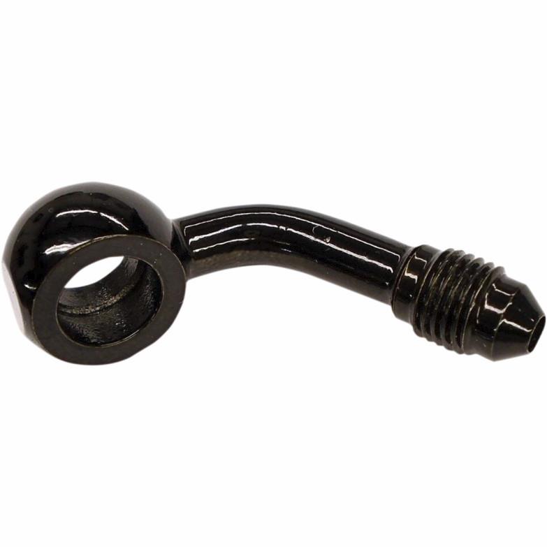 10mm Banjo X AN-3 Brake Line Fitting - 60 Deg. - Black