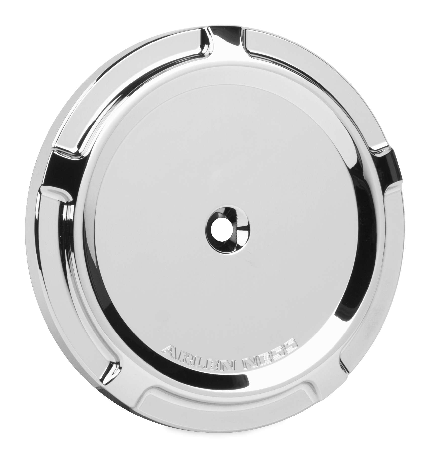Derby Cover - Beveled - Chrome