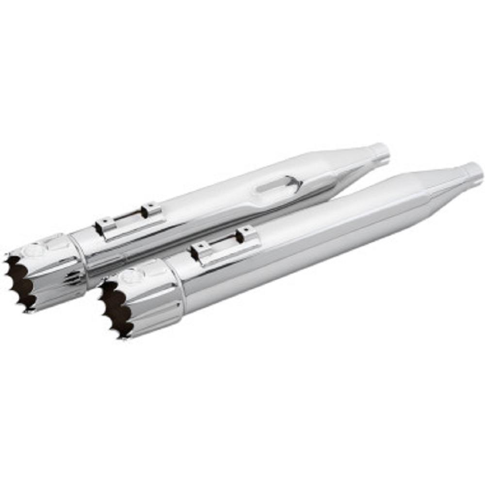 Cult 45 Slip-Ons - Chrome YafterBurner