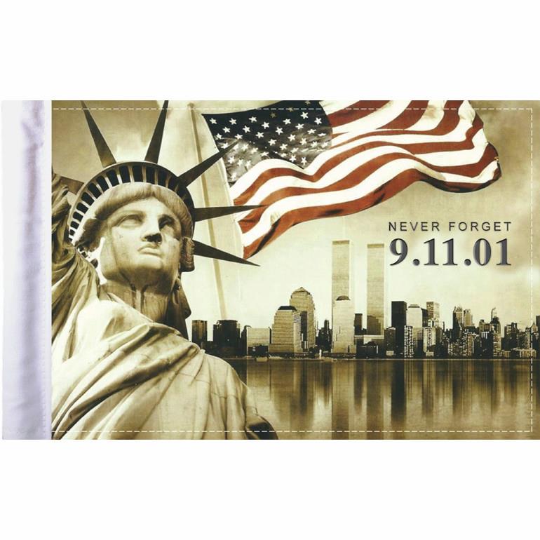 6in. x 9in. Flag - 911 Never Forget