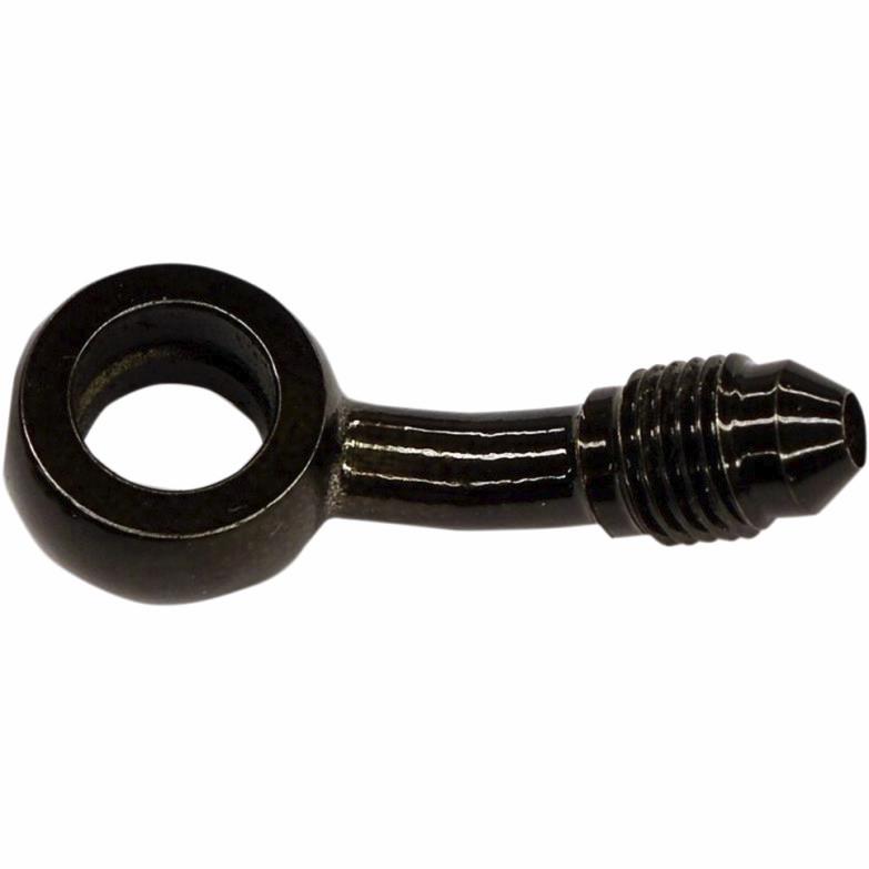 10mm Banjo X AN-3 Brake Line Fitting - 35 Deg. - Black