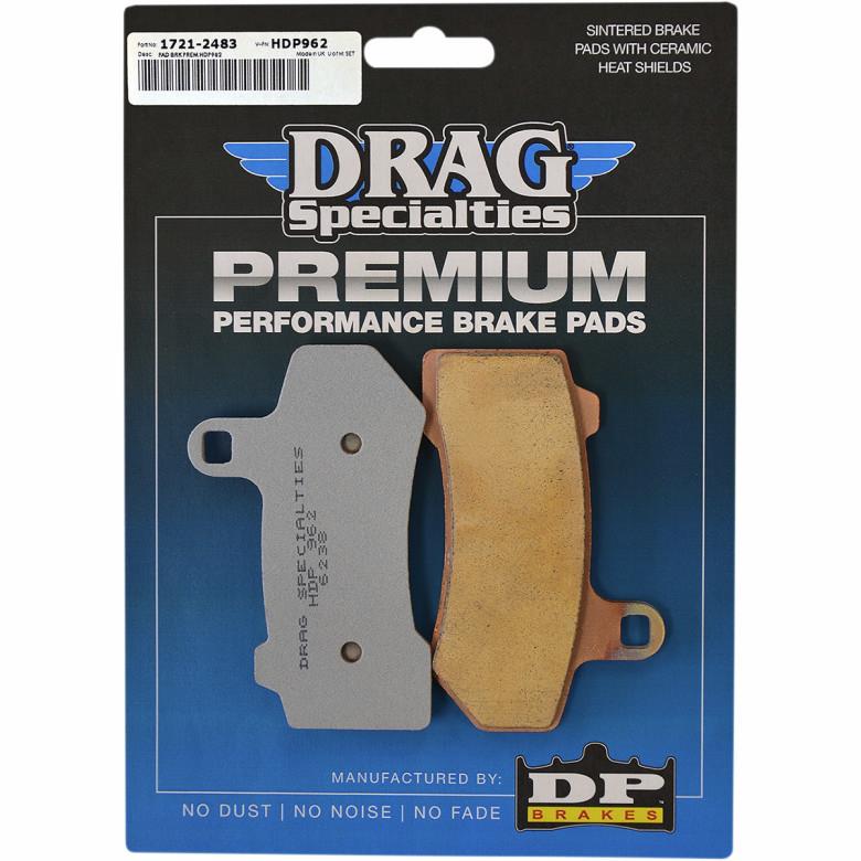 Premium Sintered Metal Brake Pads - Four Piston Jaybrake (Late Style)