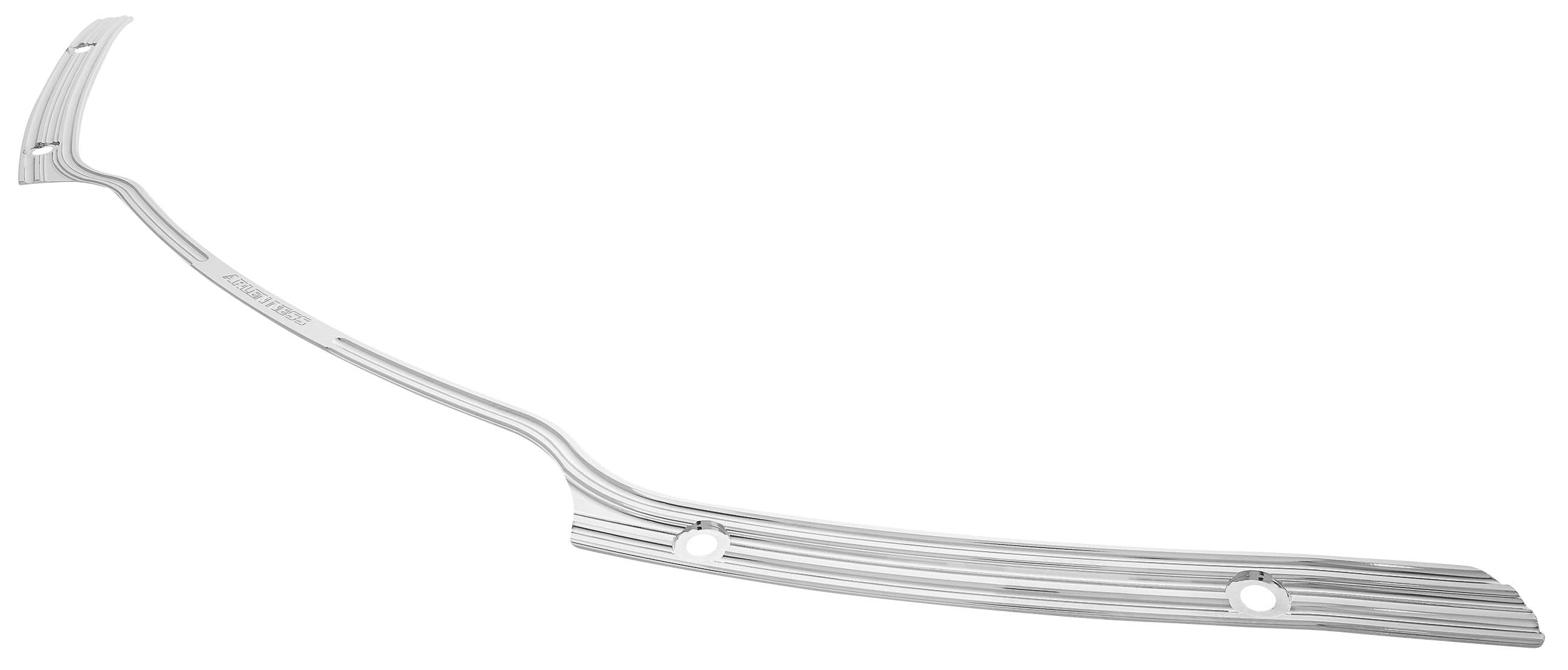 10-Gauge Billet Windshield Trim - Chrome