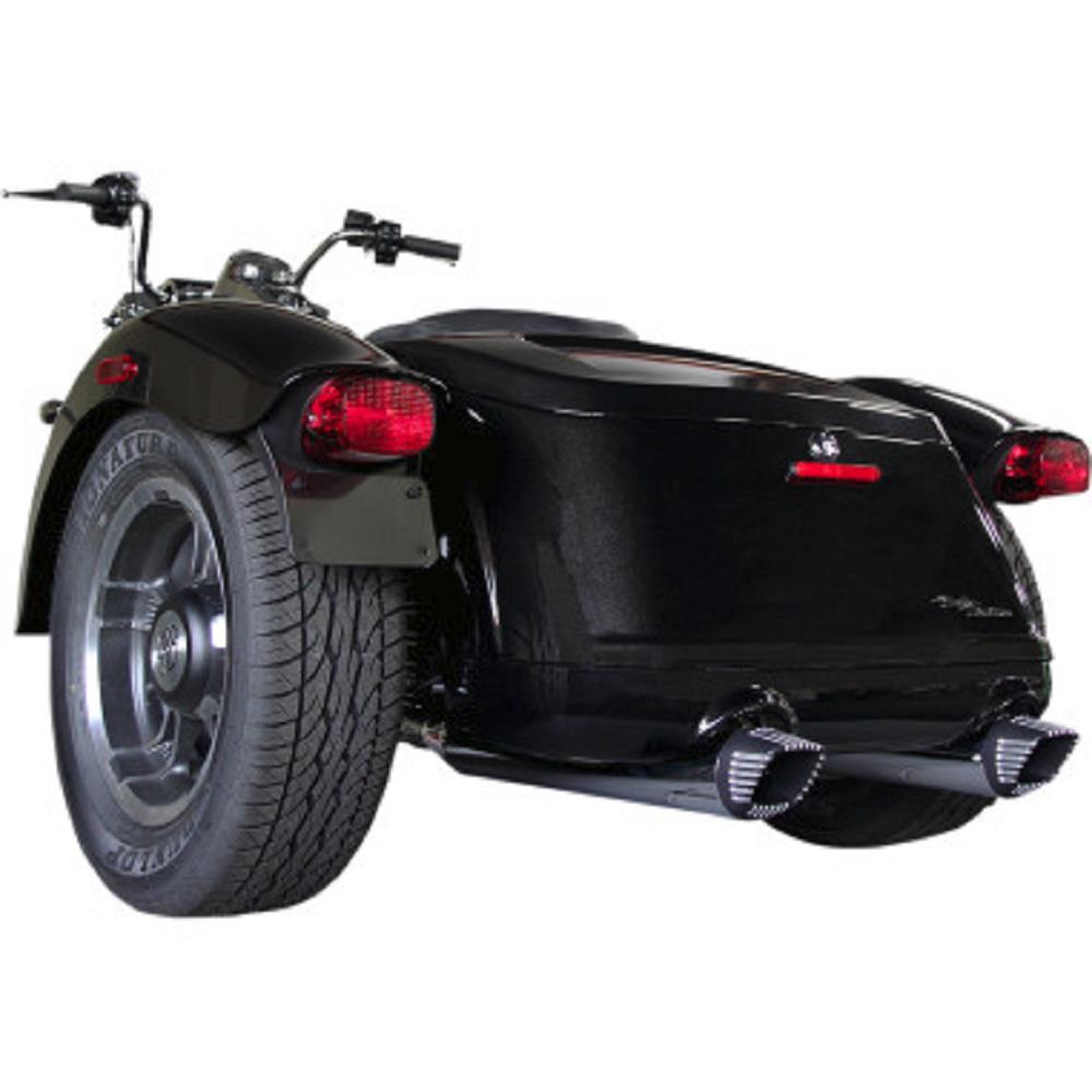 Baritone Dual Slip-Ons - Chrome with Contrast End Cap