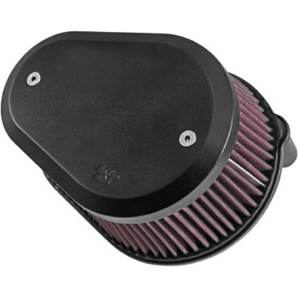 Street Metal Air Intake System - Flare - Large Capacity 3 1/8in. - Black