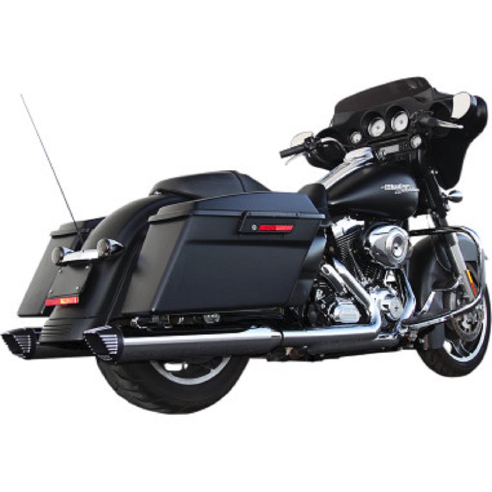 Baritone Dual Slip-Ons - Chrome with Contrast End Cap