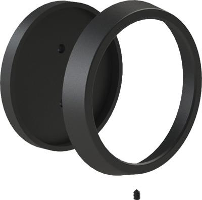 Aluminum Lower Fairing Door Coin Holder Kit - Black