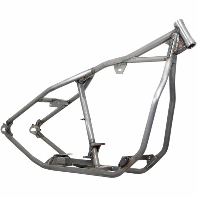 Rigid Wishbone Style Frame for Big Twin - 30deg. - 0in. Stretch