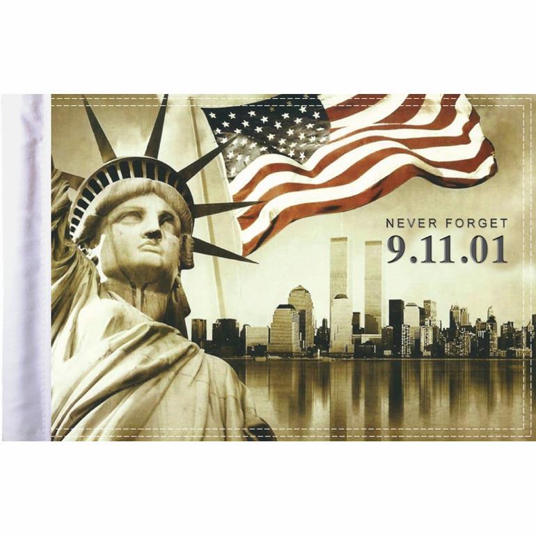 10in. x 15in. Flag - 911 Never Forget