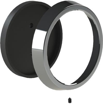 Aluminum Lower Fairing Door Coin Holder Kit - Chrome