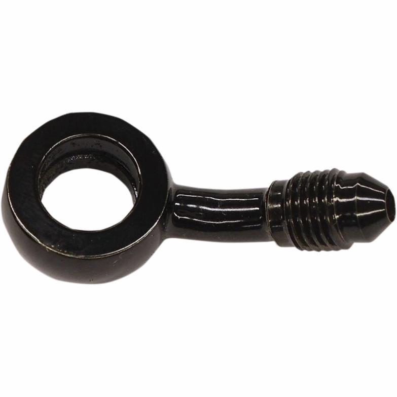 7/16in. Banjo X AN-3 Brake Line Fitting - 35 Deg. - Black