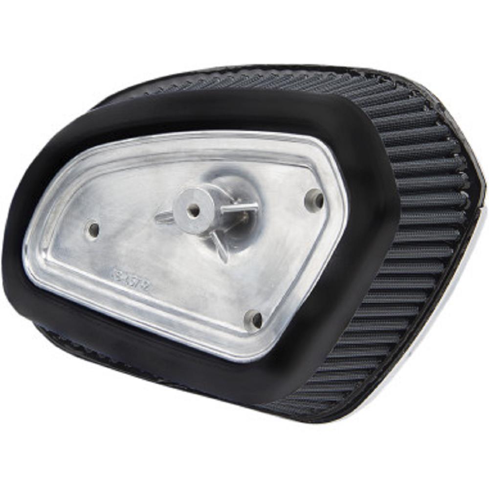 Big Sucker Stage I Air Filter Kit for OEM Cover - Chrome