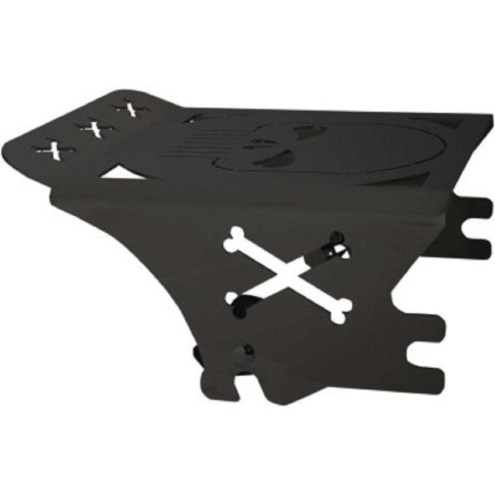 Quick Detachable Racks - Skull - Flat Black