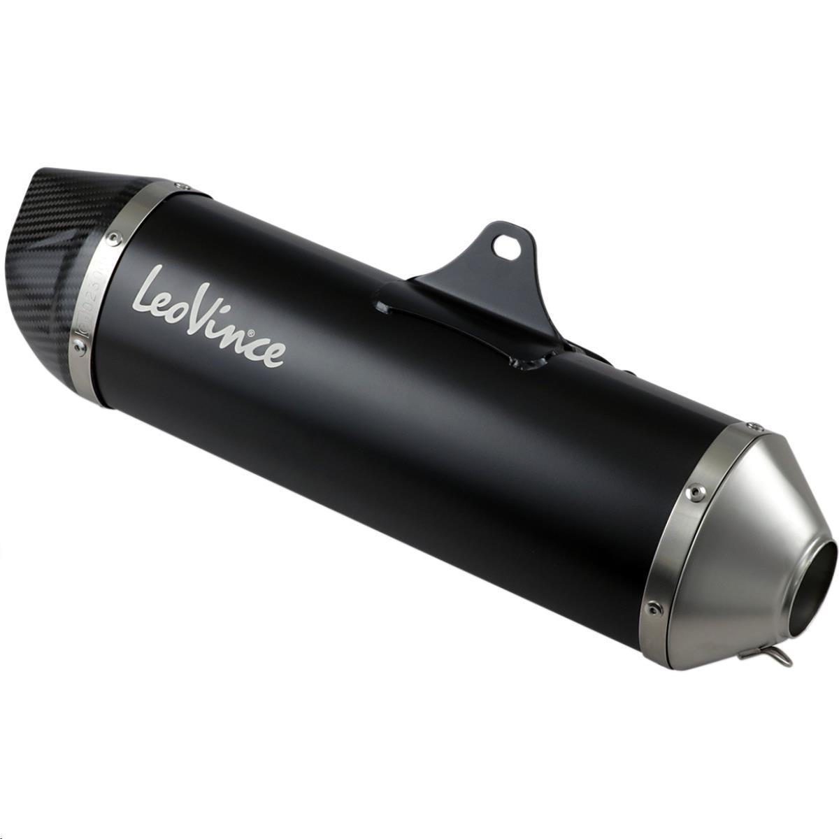 Nero Universal Slip-On - 50mm x 2in. Inlet - Black Muffler