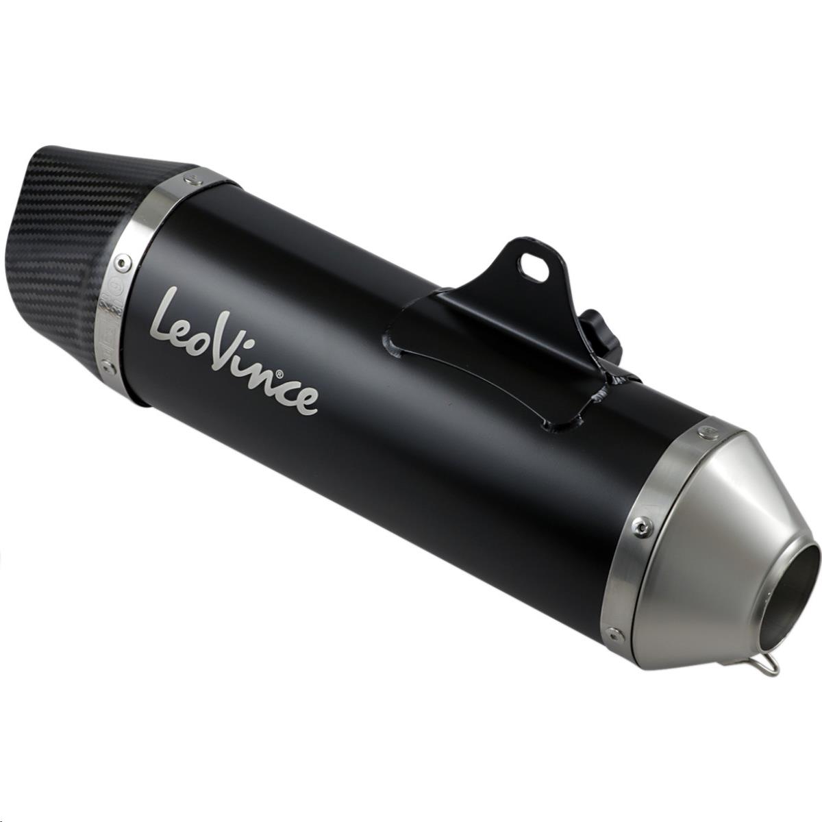 Nero Universal Slip-On - 50mm x 2in. Inlet - Black Muffler