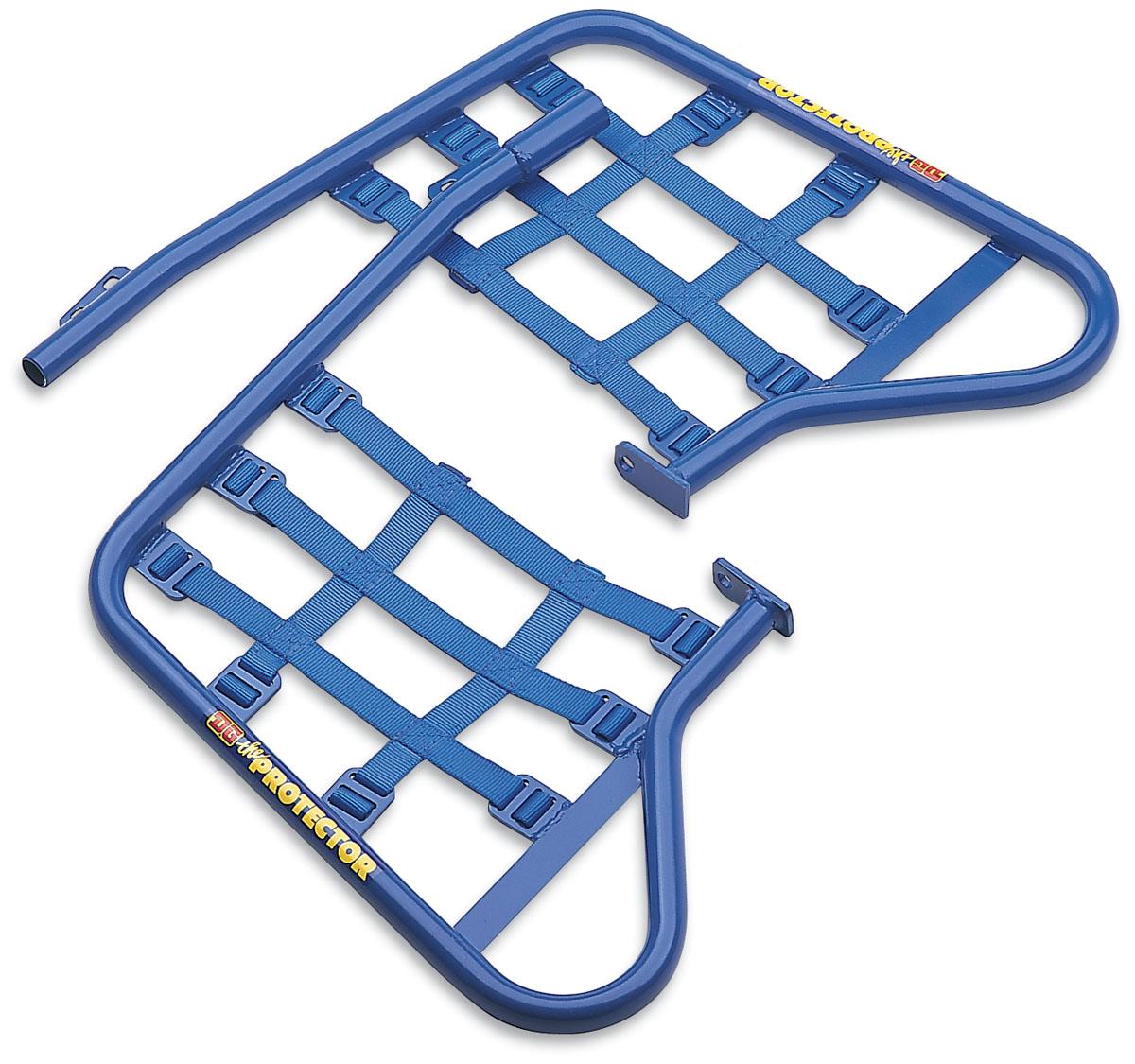 Steel Nerf Bars - Blue Bar - Blue Web