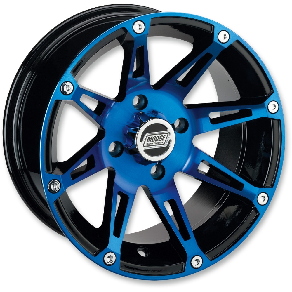 387X Wheel - 14x7 - 4+3 Offset - 4/156 - Blue