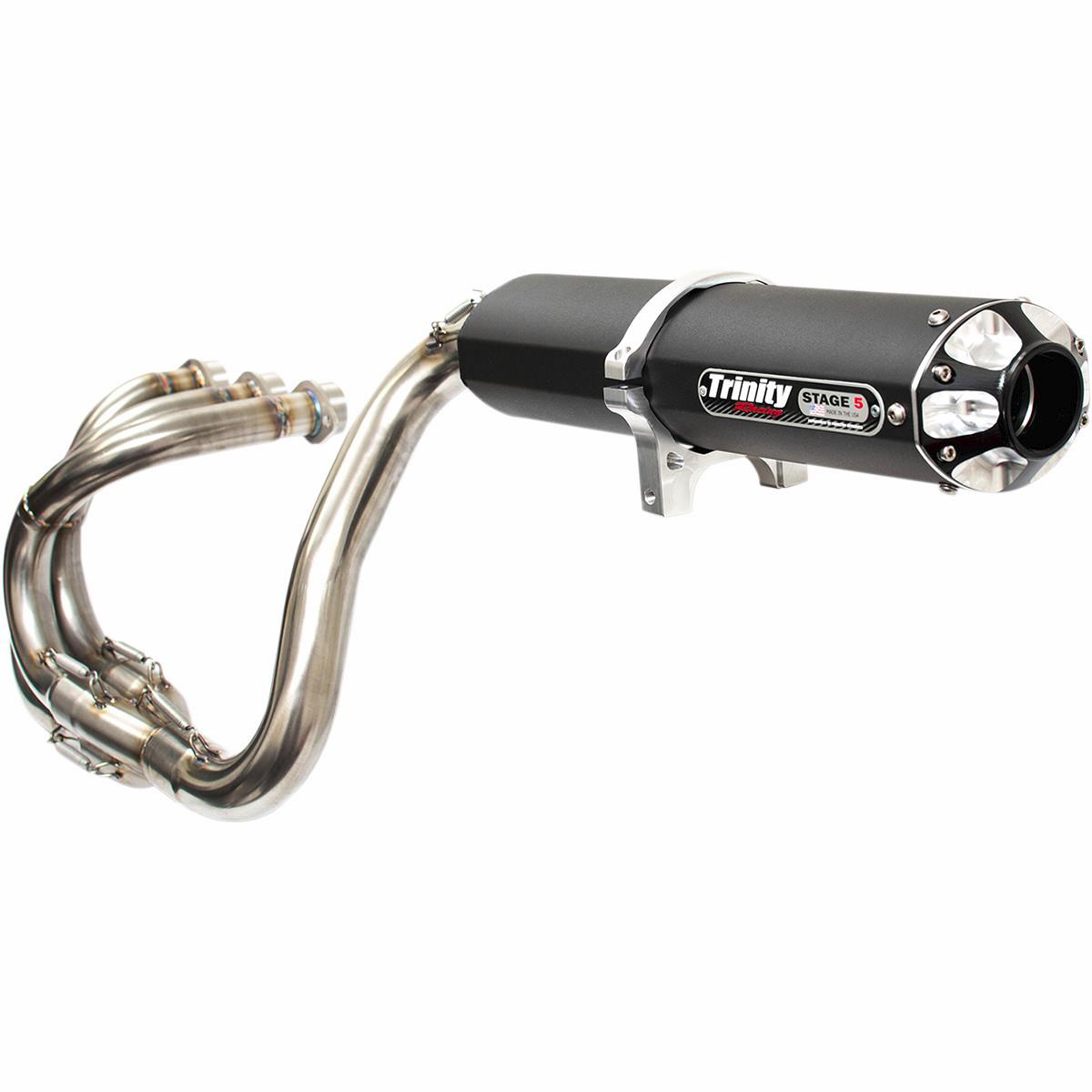 Stage 5 Exhaust System - Black Muffler