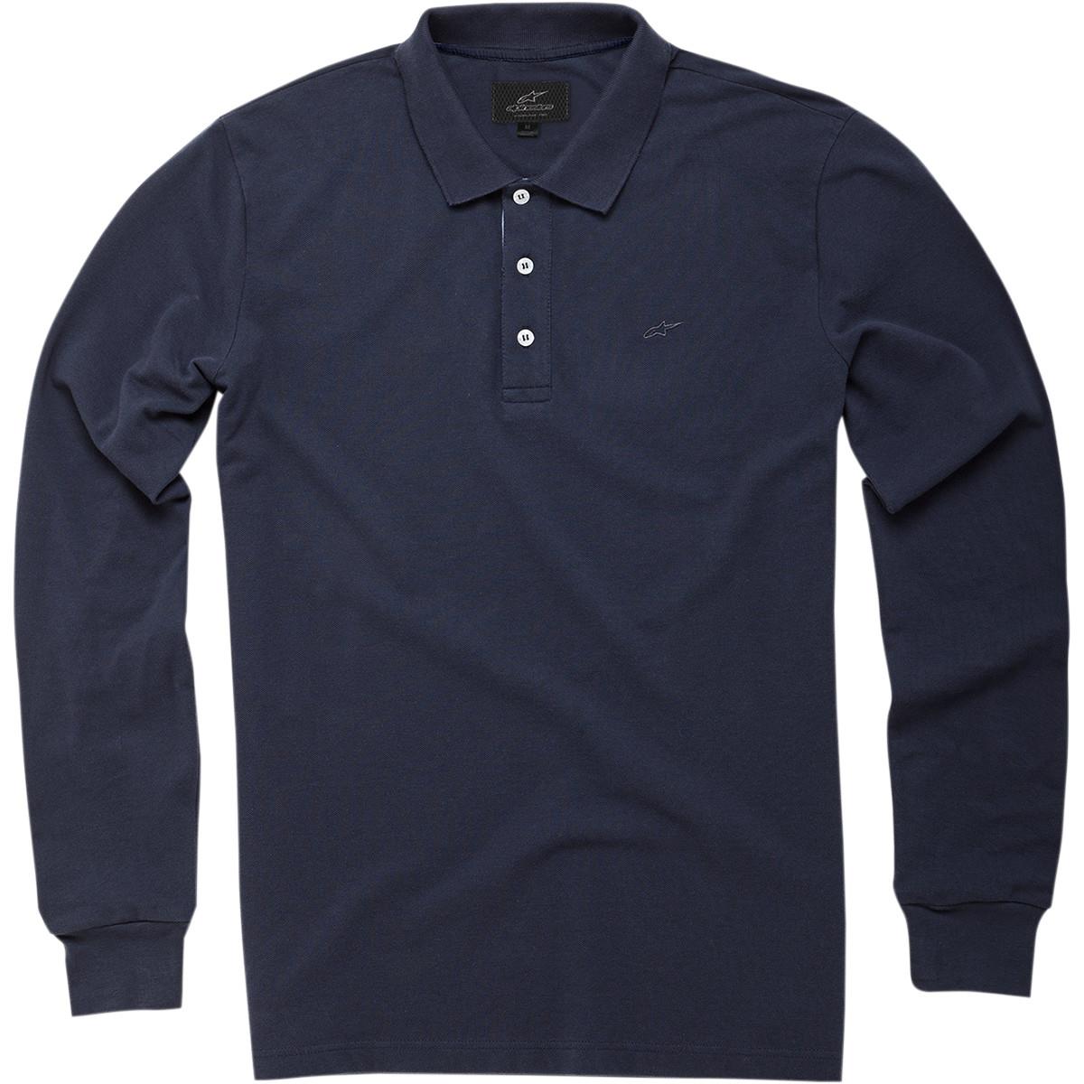 Cafe Long Sleeve Polo