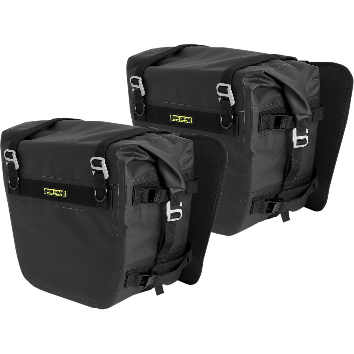 Deluxe Adventure Dry Saddlebags - Black