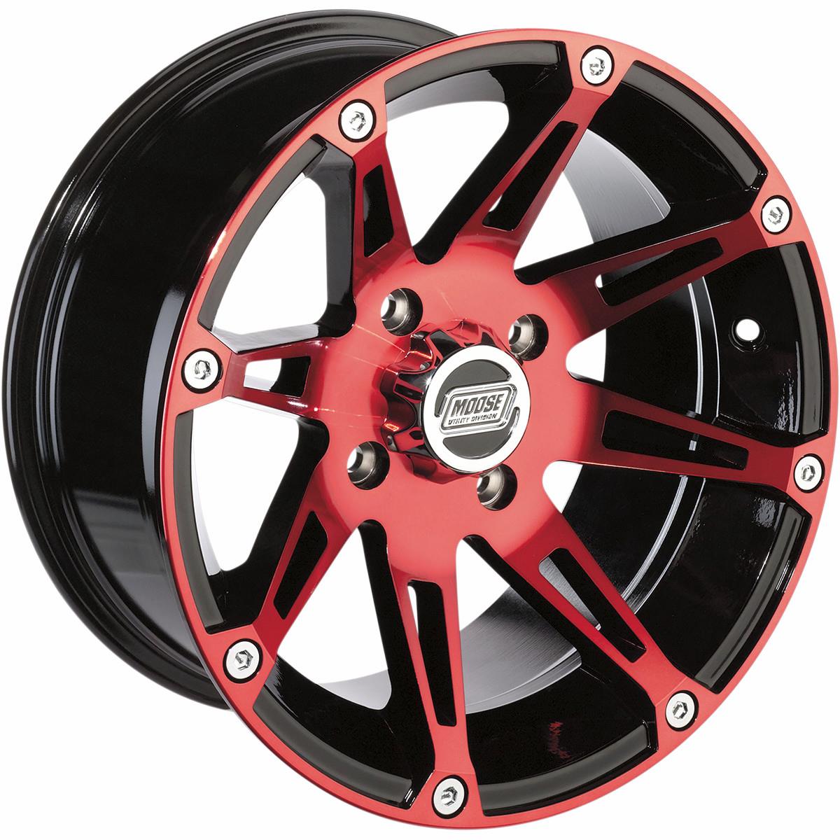 387X Wheel - 14x7 - 4+3 Offset - 4/136 - Red