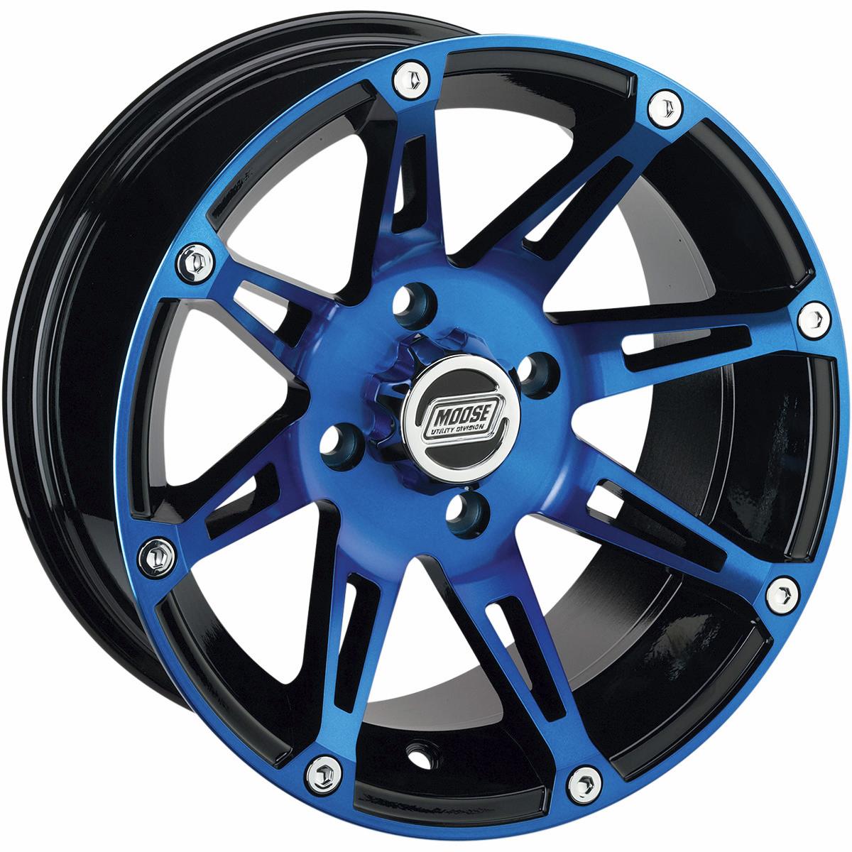 387X Wheel - 12x7 - 4+3 Offset - 4/136 - Blue