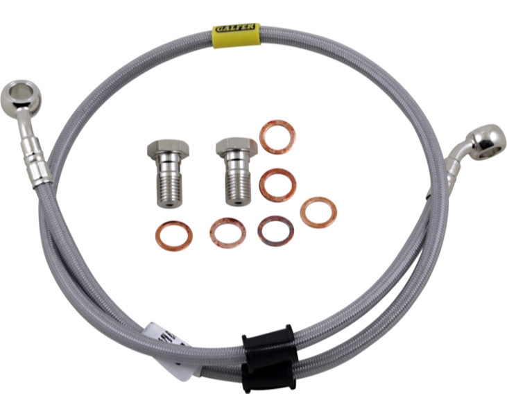 Stainless Steel Front Hydraulic Brake Line Kit