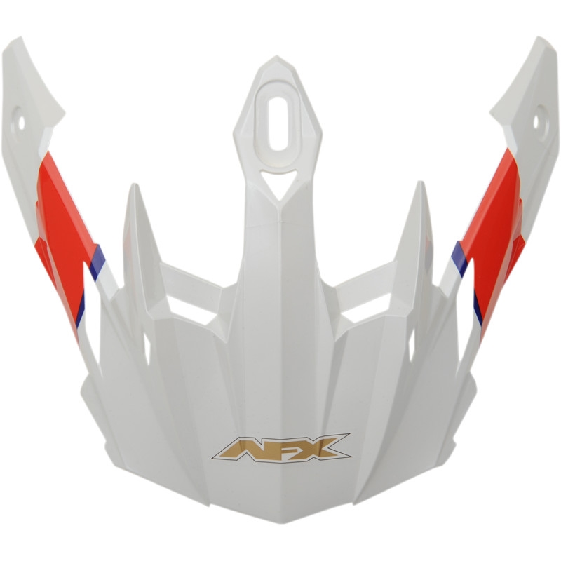 Peak for FX-41DS AT Helmets - White/Blue/Red