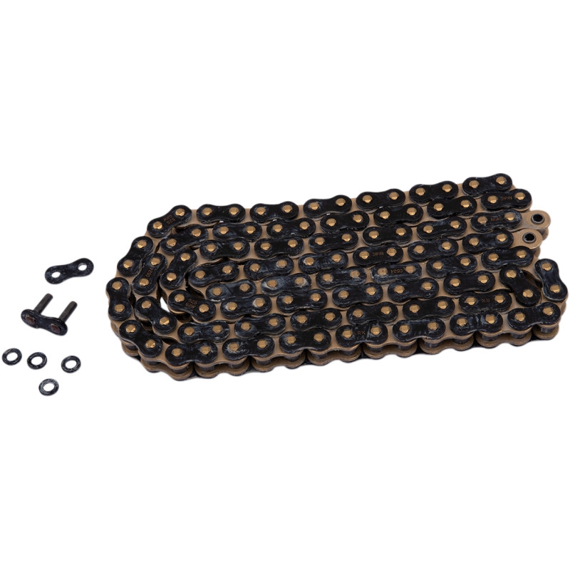525 GXW BG XW-Ring Chain - 120 Links - Black/Gold