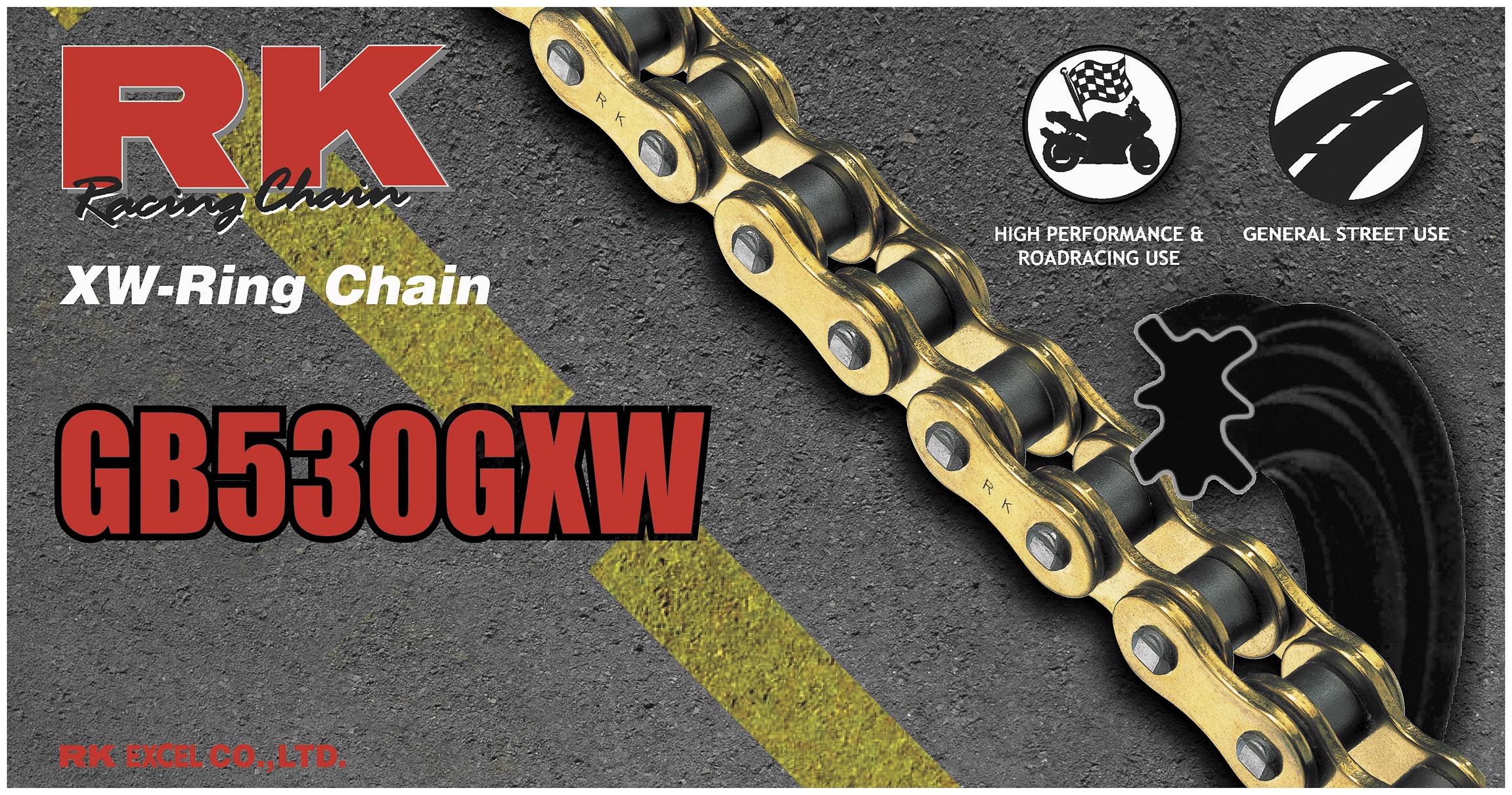 530 GXW GB XW-Ring Chain - 130 Links
