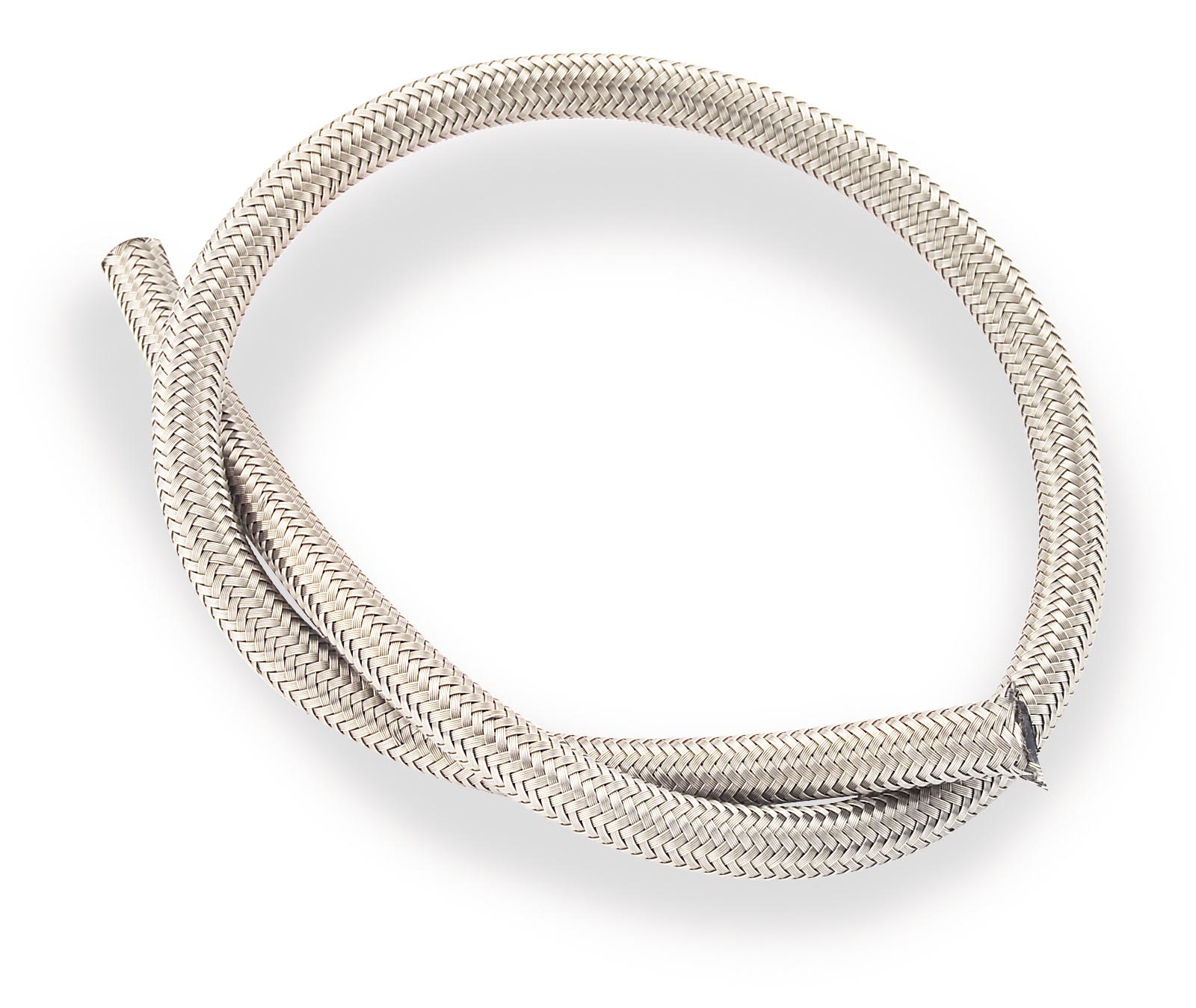 Re-Usable Oil Line Components - (-6) Stainless Steel Teflon Hose (12)