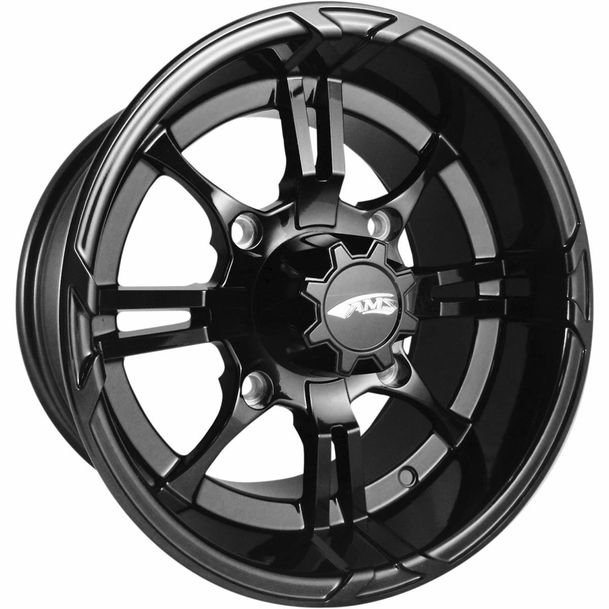 Roll N 108 Cast Aluminum Wheel - 14x8 - 4.5+3.5 Offset - 4/156 - Matte Black
