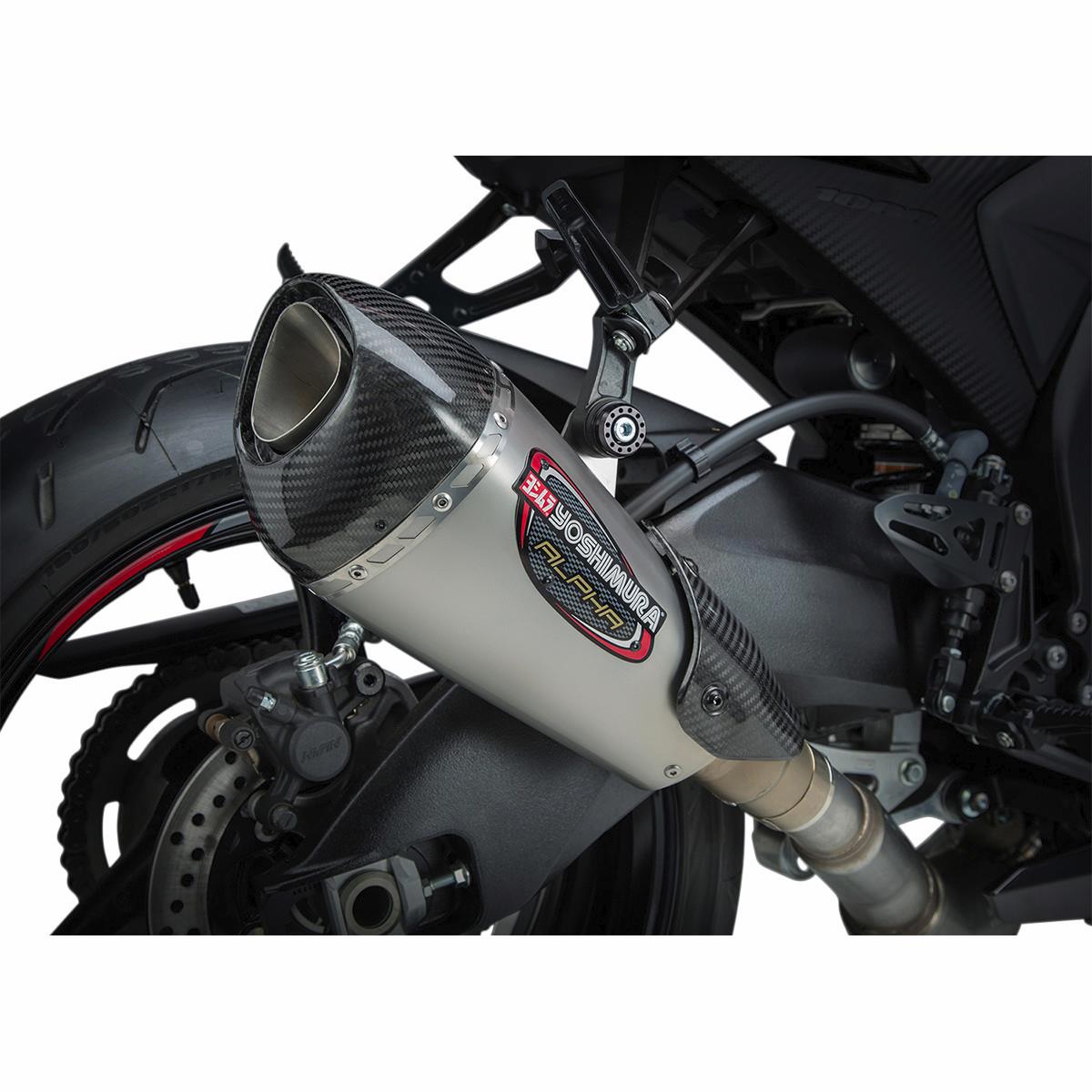 Alpha T Street Series Works Finish Slip-On - Stainless Steel Muffler