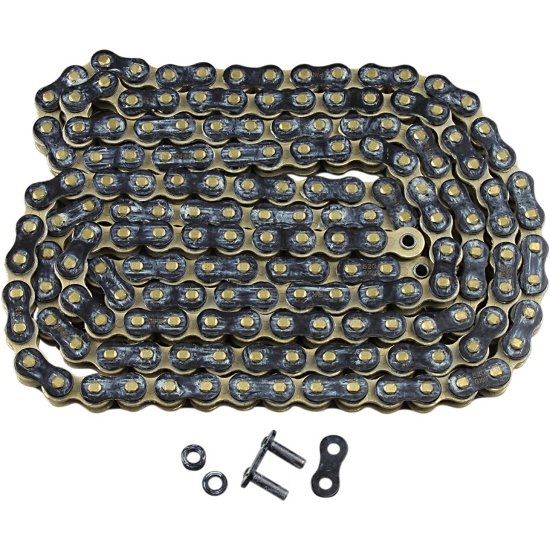 520 GXW BG XW-Ring Chain - Black/Gold - 170 Links