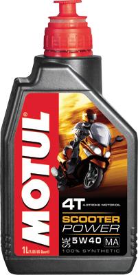Scooter Power 4T Motor Oil - 5W40 - 1L.