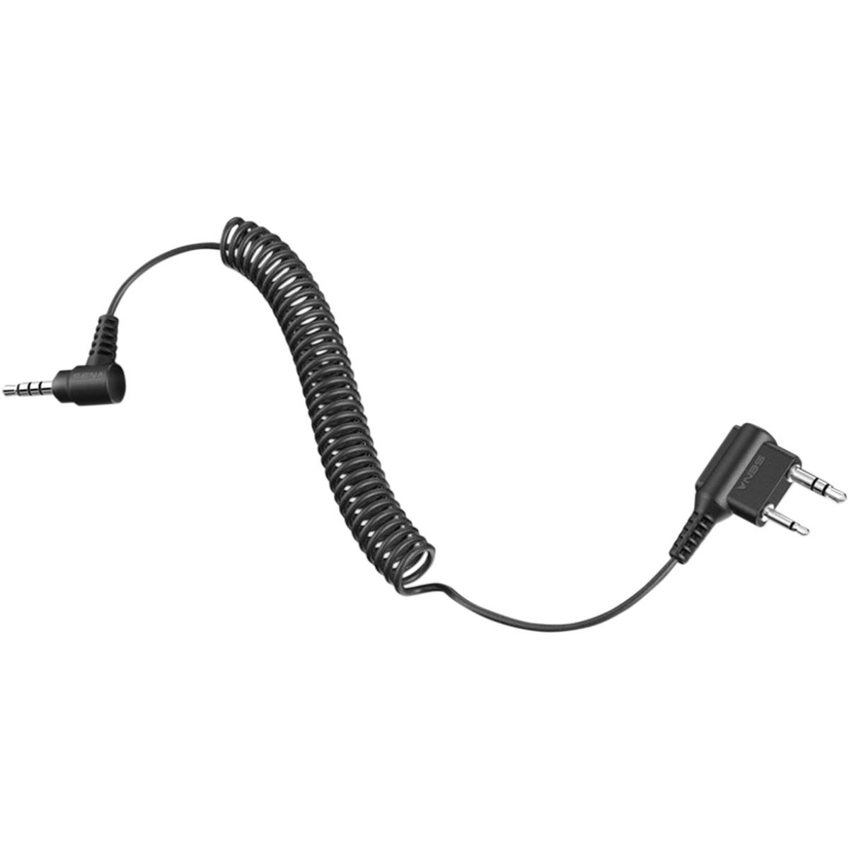 Two-Way Cable for Tufftalk Earmuff Headset - Kenwood Twin-Pin