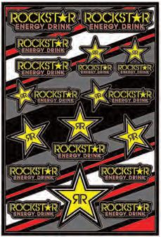 Decal Sheet - FLY/Rockstar