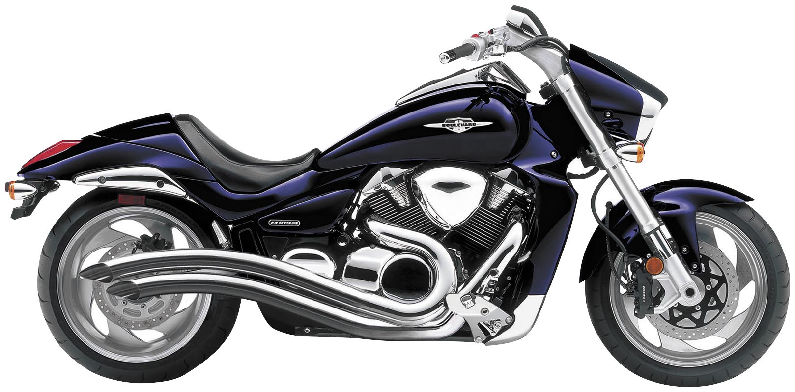 Speedster Swept Exhaust - Chrome