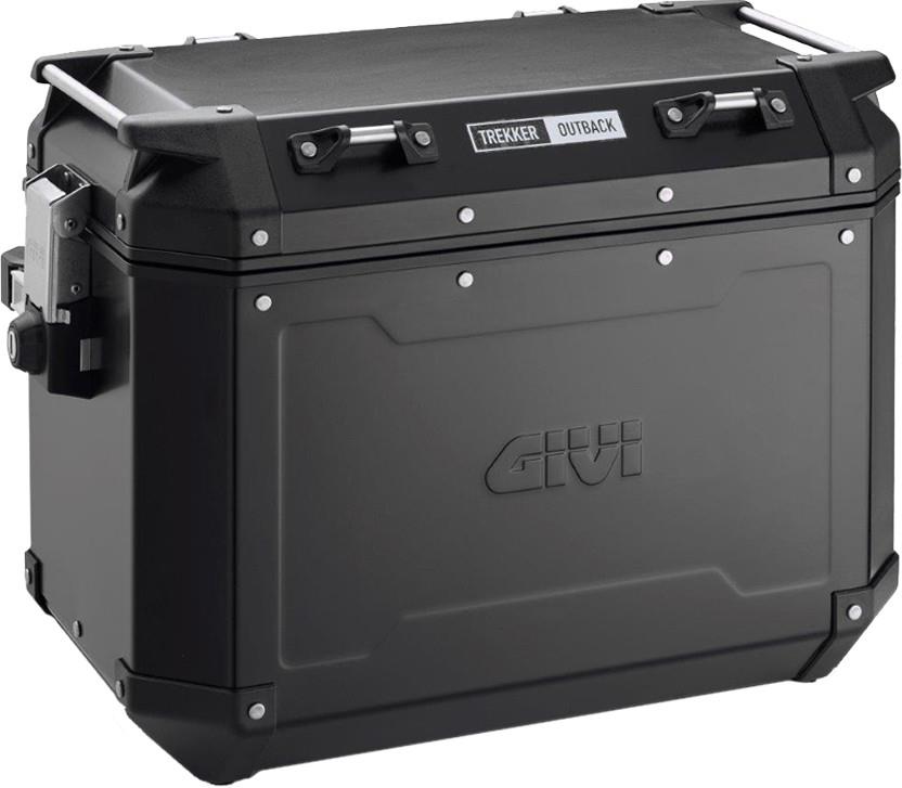 Outback Series 48L Aluminum Side Case - Left - Black