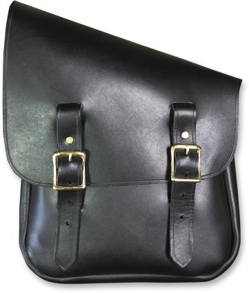 Half and Half Bag - Left Side w/ Black Hardware