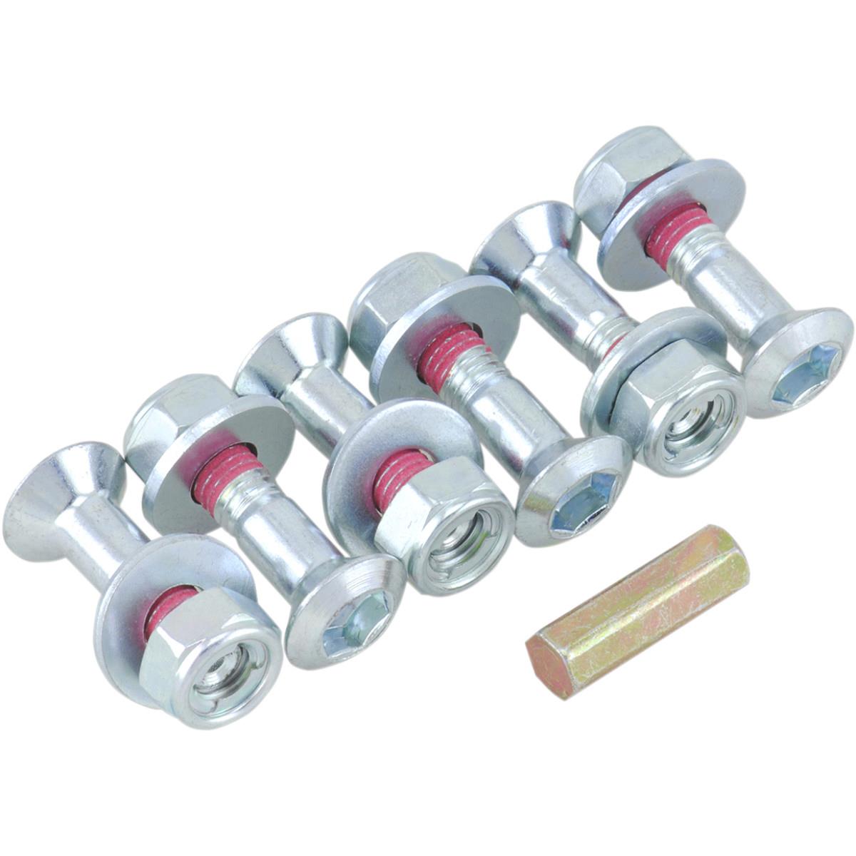 Hub-Savers Double Locked Sprocket Fastening Kits - Silver