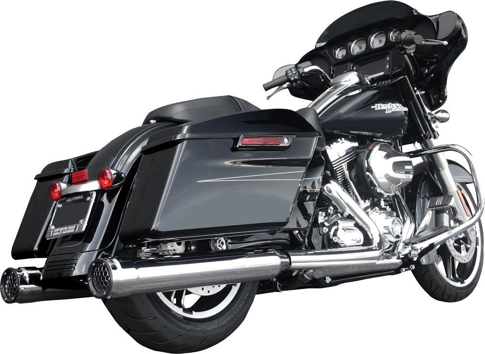 4in. Grand Prix Slip-On Muffler - Chrome