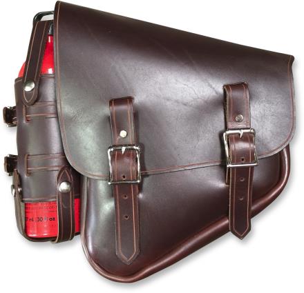 Nashty Fuel Bag - Brown w/ Nickel Hardware