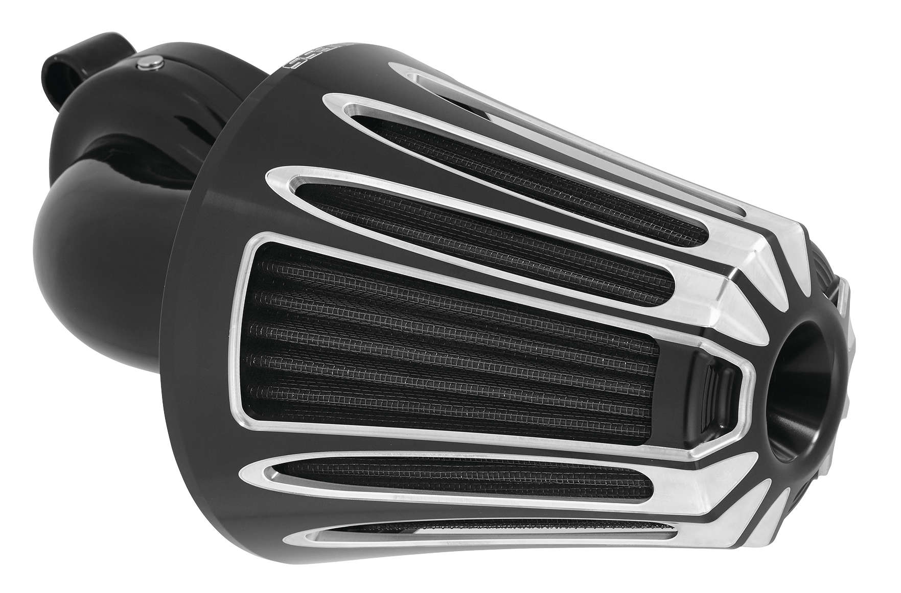 Monster Sucker Air Cleaner Kit with Cover - Deep Cut - Black