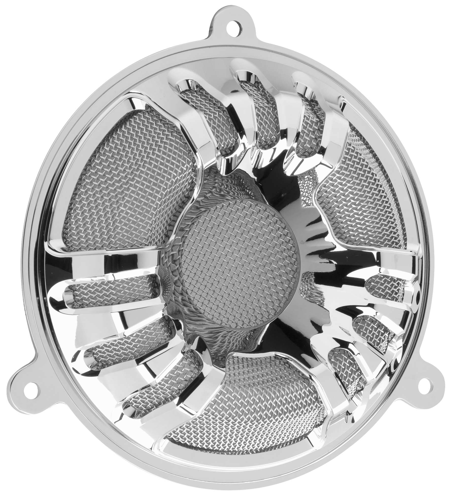 Front Speaker Grilles - Deep Cut - Chrome
