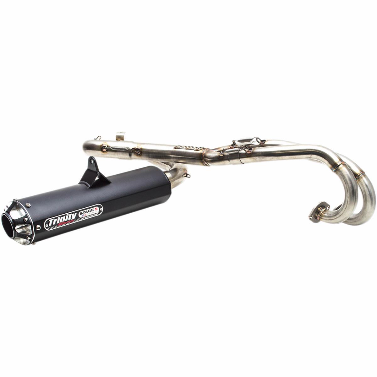 Stage 5 Full System - Black Muffler