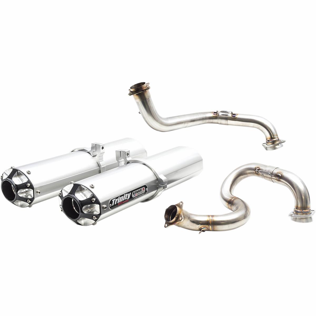 Stage 5 3/4 Exhaust System - Brushed Muffler