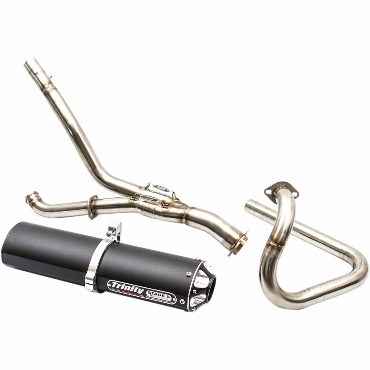 Stage 5 Full System - Black Muffler